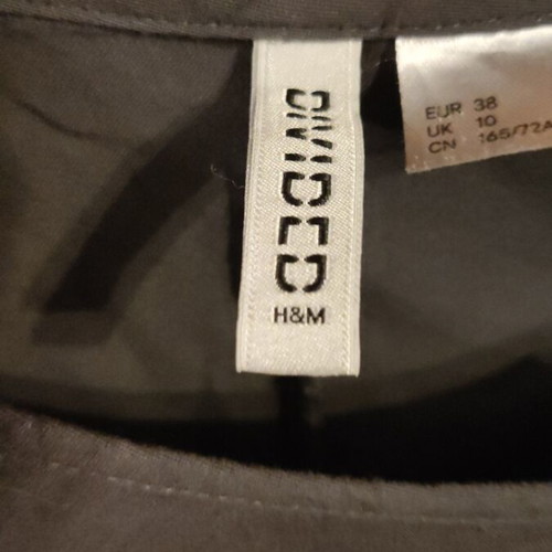 H&M dress gray size M like new