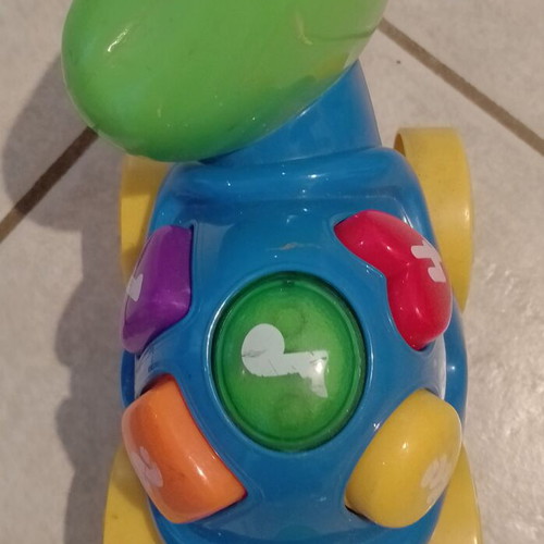 Fisher-Price turtle toy with numbers and counting song