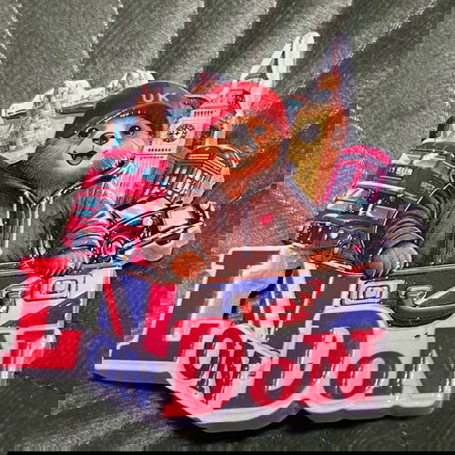 Μαγνητάκι ψυγείου Λονδίνο καινούργιο με Αρκούδο Πάντινγκτον