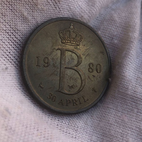 Commemorative token Netherlands 1980 like new, Queen Beatrix