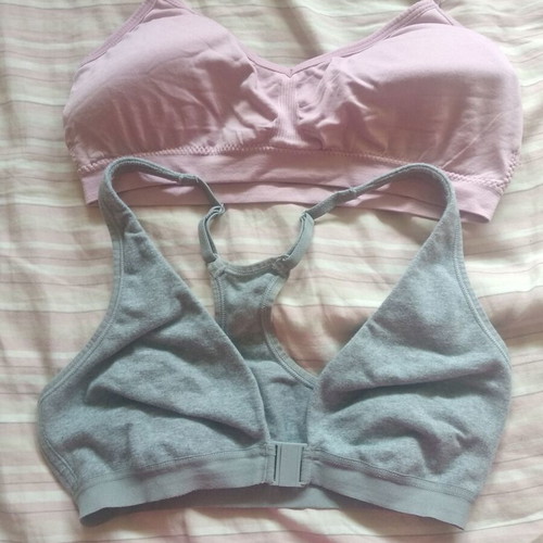 Small bustier bras like new, pack of 8 pieces