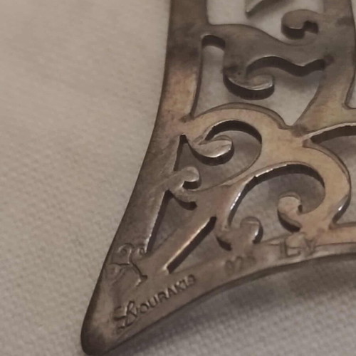 Silver pendant L.Vourakis like new, heart 925