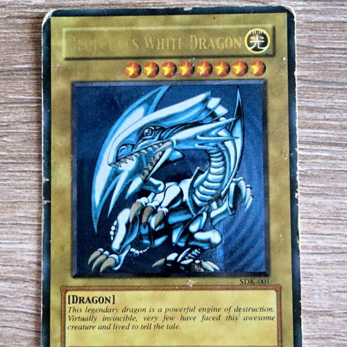Yu-Gi-Oh! Blue-Eyes White Dragon SDK-001 1η Έκδοση και Lord of D. SDK-041 1η Έκδοση μεταχειρισμένες