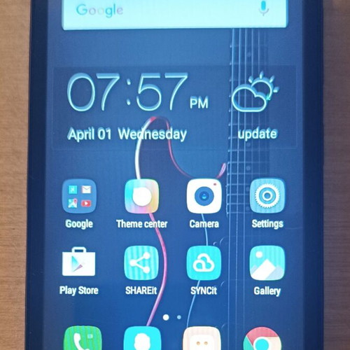 Lenovo Vibe A2020a40 used, black, Android, camera up to 7.9 MPixel