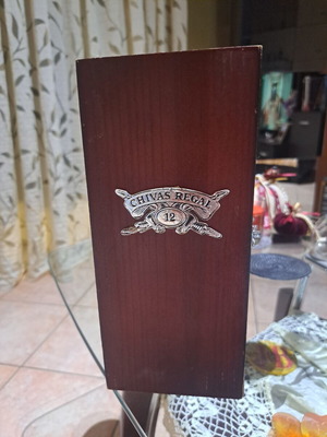 Chivas Regal wooden box like new