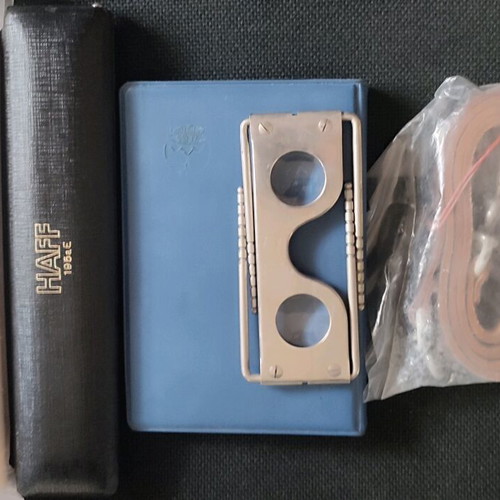 Aerial Photography and Mapping Collection in Leather Bag New