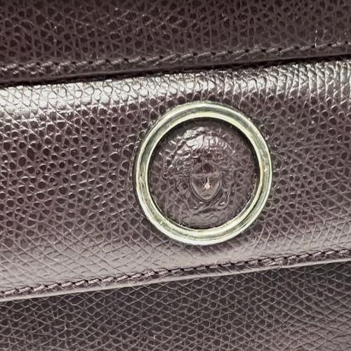 Gianni Versace vanity case used, purple