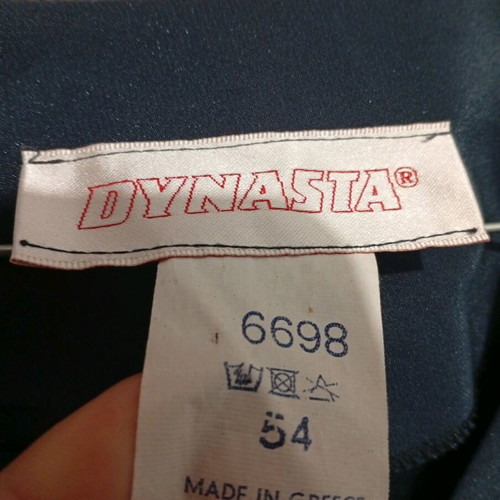Oversize Dynasta shirt used, size 54, blue
