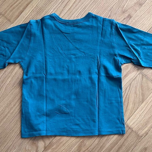 Benetton Long Sleeve Green Shirt For 4-Year-Old Boy Like New