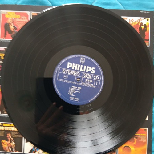 Muddy Waters and Chuck Berry vinyl records like new, rock
