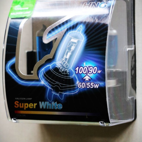 Car Lamps H4 Halogen XENON 6000K 100W New