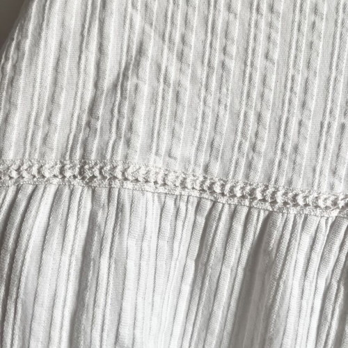 Zara white summer dress for girls aged 13-14 used
