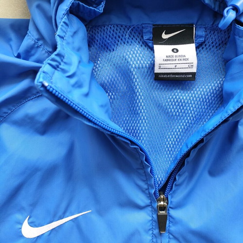 Nike windbreaker jacket packable, blue, size S, like new