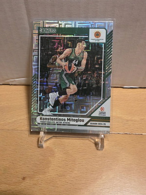 Konstantinos Mitoglou Panathinaikos card 2024-25 Panini Euroleague Donruss like new