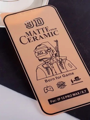 Matte ceramic screen protector for iPhone 14/15/16 Pro, Plus and Pro Max new