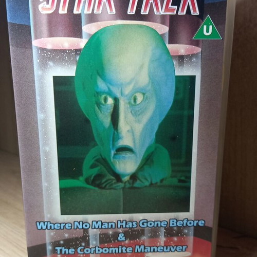 Star Trek VHS tape, 2 classic episodes