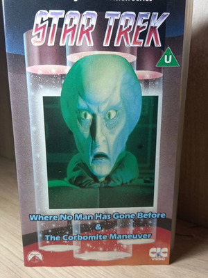 Star Trek VHS tape, 2 classic episodes