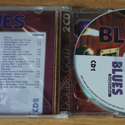 Gold Blues Legends CD like new, set of two