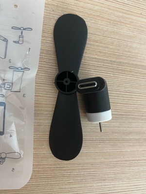 Mini mobile fan Type-C new