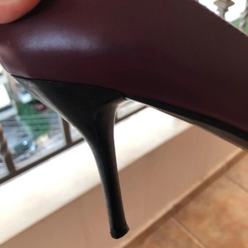 Furla burgundy shoes size 40 like new with 8cm heel