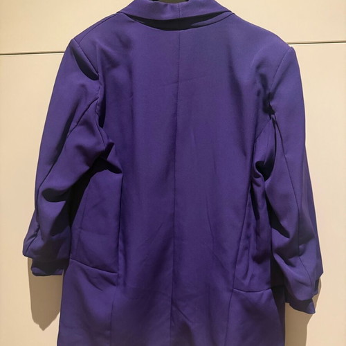 Purple jacket one size like new