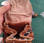 Mini Boho Tribal Leather Backpack