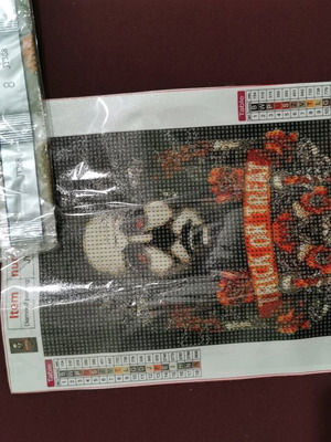 Diamond painting kits new, set of 3 horror movie themes