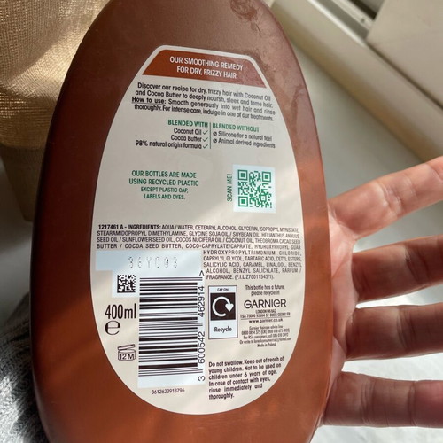 Garnier Ultimate Blends hair conditioner 400 ml like new