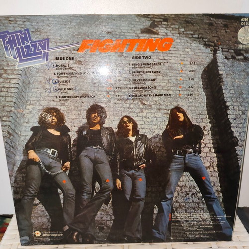 Thin Lizzy Fighting vinyl record used, rock