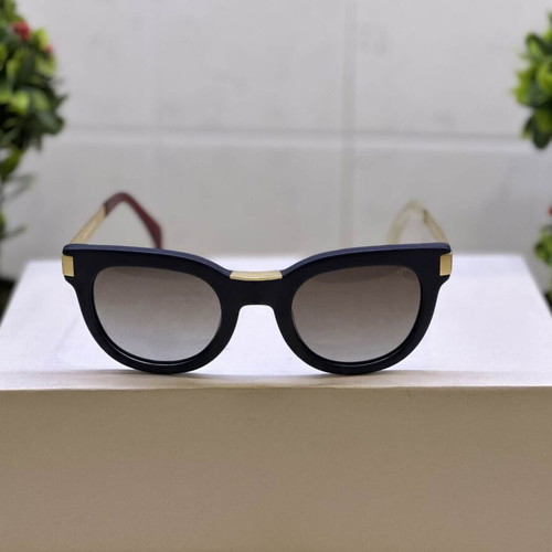 White Shark Women's Sunglasses Cat Eye Blue and Gold New