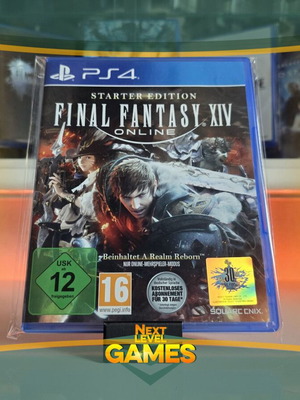 Final Fantasy XIV Online Starter Edition PS4 game like new