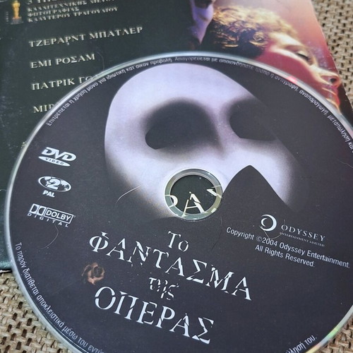 DVD The Phantom of the Opera like new