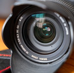 Sigma DC 18-200mm Lens for Sigma SA Camera used, compact zoom with optical stabilizer