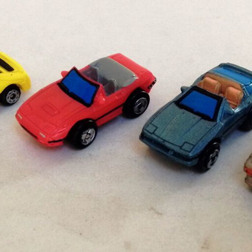 Micro Machines Asian Sports Collection #42 pack of 4 used toy cars