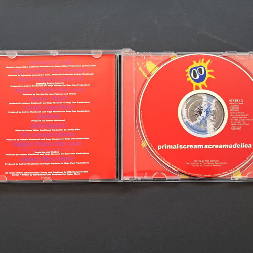 Primal Scream Screamadelica CD used, electronic genre