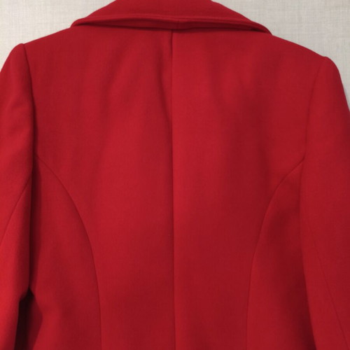 Bellino women's red wool coat like new, size L (fits M)