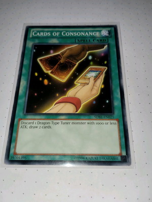 Cards of Consonance Yu-Gi-Oh! card like new -  0,80 - Vendora.cy