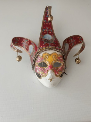 Viennese mask new, bought from Venice