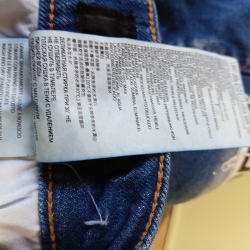 Dsquared2 Jeans size 50 XL like new, blue with rips
