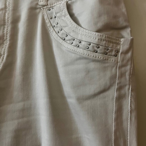 Mavi (Sophie) beige pants like new with beads, size 28/28