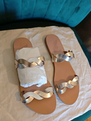Ancient Greek Sandals sandals like new, beige, size 41