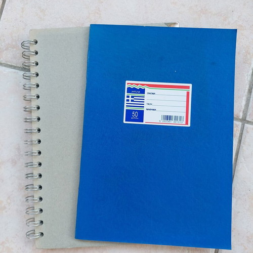 Notebooks used, pack of 2, almost like new