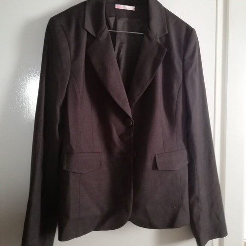 BSB brown mid-length women's jacket size 46