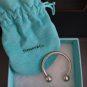 2001 Tiffany & Co 925 Sterling Silver Keychain