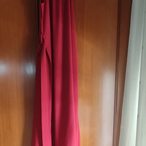 Red dress like new, size M, length 110cm