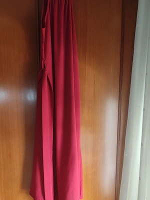 Red dress like new, size M, length 110cm