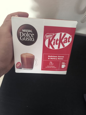 Dolce Gusto Kit Kat capsules like new, pack of 12