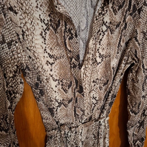 Stradivarius animal print dress like new