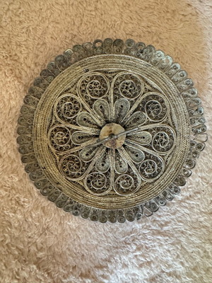 Traditional Tepeliki used from Ioannina with silver decoration
