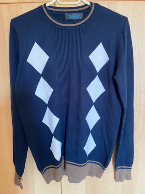 Men's long-sleeve shirt used, size XL, elastic